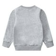 thumbnail image 5 of Boys Gray Sweatshirts 100% Cotton Fall Winter Clothes Long Sleeve Shirts 2T T-rex (198-2), 5 of 5