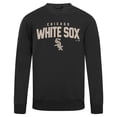thumbnail image 2 of Men's Levelwear Black Chicago White Sox Zane Team Arch Pullover Sweatshirt, 2 of 3