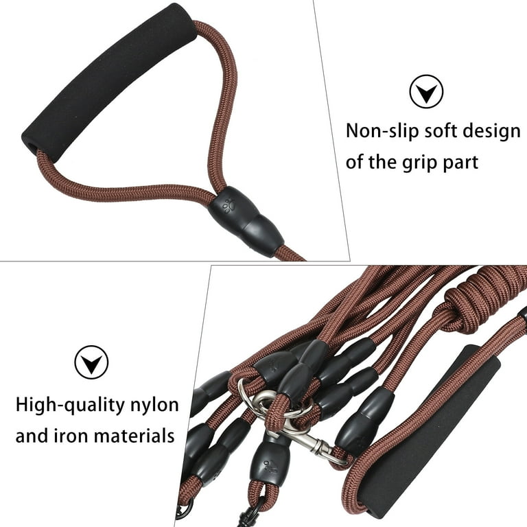 1PC Detachable Four in One Dog Leash Four Way Dog Leashes Multi Pet Leads Walmart