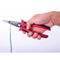 thumbnail image 3 of ArmorEDGE Long Nose Wire Strippers with Straight Handle, 3 of 6
