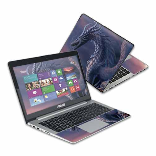 Skin Decal Wrap for Asus VivoBook S400CA Laptop 14" sticker Alien