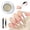 Glass Cat Eye Chrome Powder, variant on SAVILAND Cat Eye Chrome Powder with Nail Magnet: 9D Cateye Effect Metallic Mirror Chrome Nail Powder with Cat Eye Magnet Tool & Sponge Stick for Gel Polish Home DIY Salon Manicure