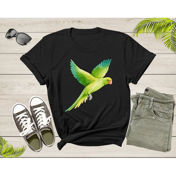 Parrot Gifts Bird Shirt Parrot Animal Tshirt Zoologist Tropical Birdwatching Summer Shirt Bird Lover Gift Parrot Mom Gift For Bird Lovers