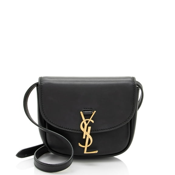 Pre-Owned Saint Laurent Calfskin Monogram Kaia Mini Shoulder Bag