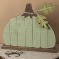 thumbnail image 4 of Primitives by Kathy Slat Shelf Sitter, 15.25 x 12.5-Inch, Green-Pumpkin, 4 of 4