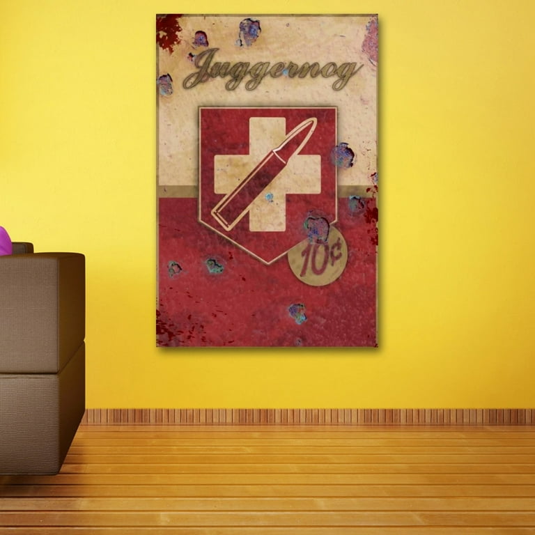 Juggernog Poster 2024 Painting canvas 16*24 inch