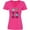 Hot Pink, variant on Inktastic Earth Day Plant a Tree Save the Bees Save the Seas Love Your Mother Earth Women's V-Neck T-Shirt