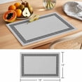 thumbnail image 6 of Grey Placemats Set of 8, Greek Chinese Style Non-Slip Place Mats Washable Table Mats for Kitchen Dining Table Decorations Indoor/Outdoor, 6 of 9