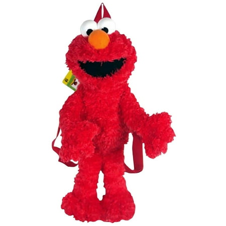 UPC 843340000008 product image for Plush Backpack - Sesame Street - Elmo Doll New Soft Doll Toys Gifts ss1000 | upcitemdb.com