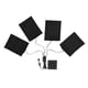 thumbnail image 3 of Calentador De Tela Calefactor Impermeable, Fibra Compuesta De 3 Engranajes Con Cuatro Piezas, Almohadilla Térmica Para Ropa Alimentada Por USB Para Invierno, 3 of 7