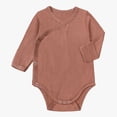 thumbnail image 2 of Unisex Baby Bodysuit Long Sleeve Newborn Infant Outfit Newborn Girls Summer Comfortable And Breathable Bodysuits With Cute Prints 6-12 Months, 2 of 8