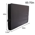 thumbnail image 1 of GLFILL Waterproof Design Heavy Duty Outdoor Television Protector for Harsh Conditions 65-70inches, 1 of 3