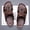 Brown, variant on Minimalist H Hardware Decor Leather Slide Sandals Layered White Outsole Daily Walking Vacation Trainers