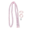 thumbnail image 4 of Canne à Friser, Ensemble de Friser Doux Rose Sans Chaleur Tissu Compact pour Boucles DIY, 4 of 7