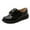 E001, variant on AJZIOJIRO Kids Toddler Boys Dress Shoes Black Dress Shoes for Boys,Party Dress Shoes Classic Perforated Flats (Toddler/Little Kid/Big Kid)