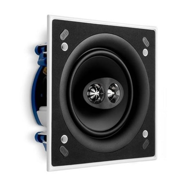 KEF CI160CSDS Altavoz arquitectónico estéreo dual cuadrado para empotrar en el techo (individual)