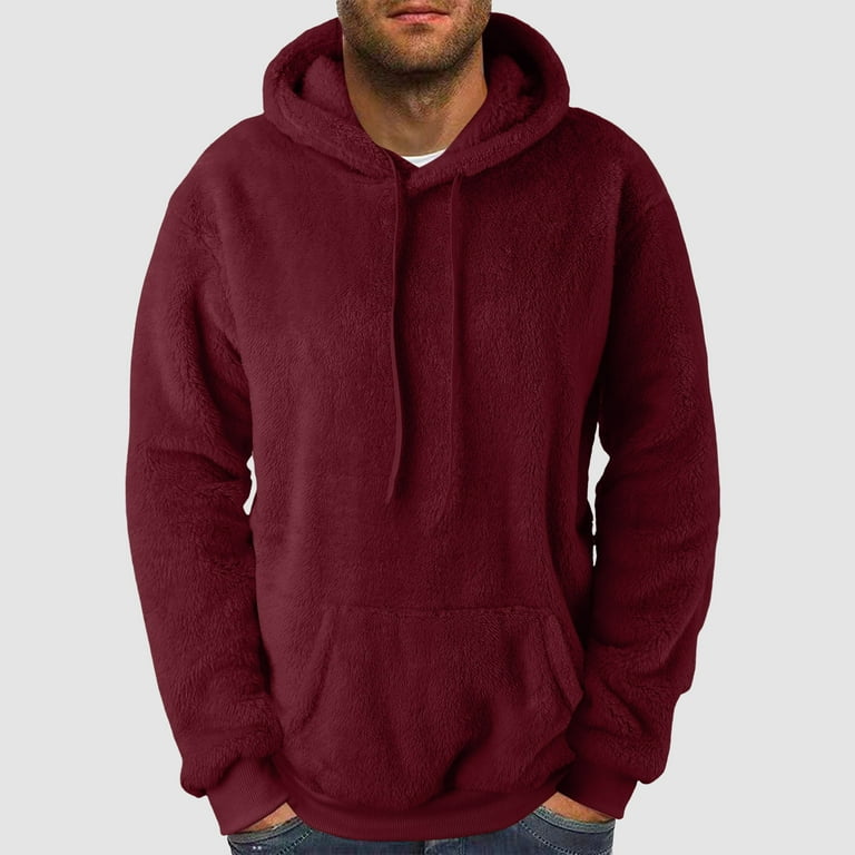 Men's 2025 fuzzy hoodie