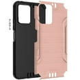 thumbnail image 3 of For Boost Celero5G SC 2024 Slim Lining Brushed Hybrid Phone Cover Case - Lining Rose Gold, 3 of 4