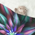 thumbnail image 2 of Yiaed Colored Abstract Print Dog Blankets-Cat Blanket Washable for Couch Protection,Puppy Blanket, Soft Plush Reversible Throw Furniture Protector-Medium, 2 of 8