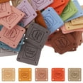 thumbnail image 5 of 5 Count Leather Color Label Seam Sealer Fabric Clothing Labels, 5 of 8