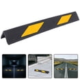 thumbnail image 1 of FOMIYES Car Stopper for Garage Parking Rubber Corner Guards Vehicle Protection Black Parking Lot 1Pack, 1 of 7