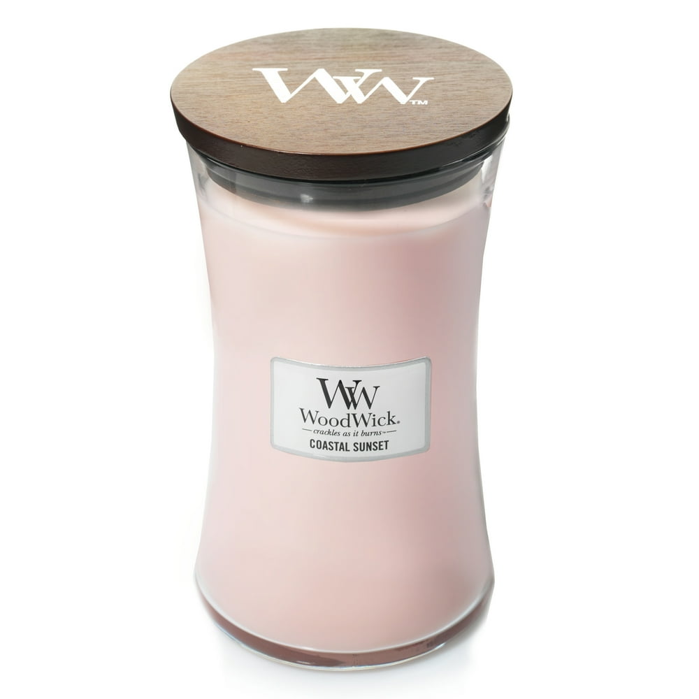 WoodWick Coastal Sunset Large Hourglass Candle
