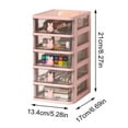 thumbnail image 4 of Desk Organizer With Drawer, Cute Desk Accessories, Space Saving Stationery Box B, 4 of 10