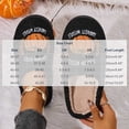 thumbnail image 3 of Fengactive Womens Closed Toe Clog Slippers Pumpkin Embroidery Plush Fleece Lining Warm Comfortable Fall Harvest Slippers, 3 of 7