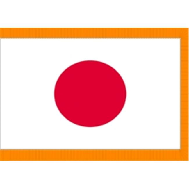 Annin Flagmakers 190190 3 ft. x 5 ft. Indoor and Parade Colonial Nyl-Glo Japan... by Annin Flagmakers