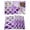 Purple, variant on Red Morocco Pattern Placemats Set of 4 Abstract Graffiti Art Place Mats Table Mats Kitchen Dining Home Outdoor Party Table Decoration