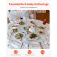 thumbnail image 2 of VEVOR Glass Lazy Susan Turntable Dining Table Centerpiece 20 in Rotating Tray, 2 of 9