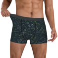 thumbnail image 2 of Cauagu Chemistry Formulas 2 Print Boxer Briefs for Men,Comfortable Breathable Men's Underwear Moisture Wicking Underpants -XX-Large, 2 of 8