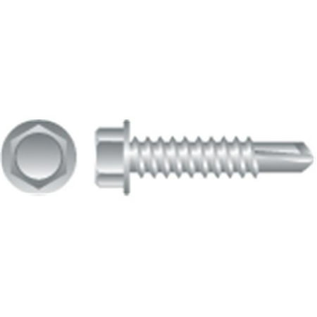 

Strong-Point H1010V 10-16 x 0.63 in. Unslotted Indented Hex Washer Head Screws Zinc Plated Box of 1 000