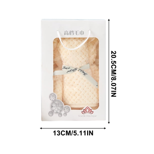 Yhmxh Paños de algodón, toallas de tela con diseño de piña tejidas a mano, toallas de regalo con forma de oso, toallas de mano de alta densidad con diseño de forro polar, toallas de mano estilo INS.