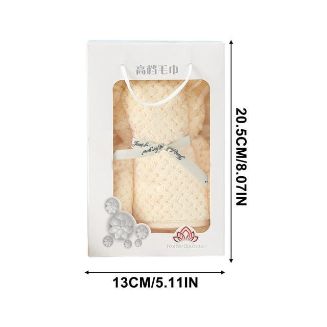 SDNall Serviette en Molleton Haute Densité Cadeau Ours - Style Réseau Tricoté Ananas Ingénieux