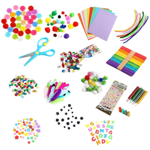Arts and Crafts Supplies for for Toddlers DIY Crafting Home School Supplies Christmas Crafts for Kids