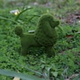 thumbnail image 4 of Hogar y jardín, Adornos decorativos, Estatuas de perros, Figuras de perro en flocado, Figuras de jardín, Figuras de pie, Césped artificial, Perro de jardín en miniatura para jardín, Colgante, 4 of 8