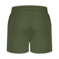 thumbnail image 4 of MELDVDIB Mens Gym Shorts Lightweight Quick Dry Side Split Workout Athletic Running Shorts with Pockets Army Green M, 4 of 6