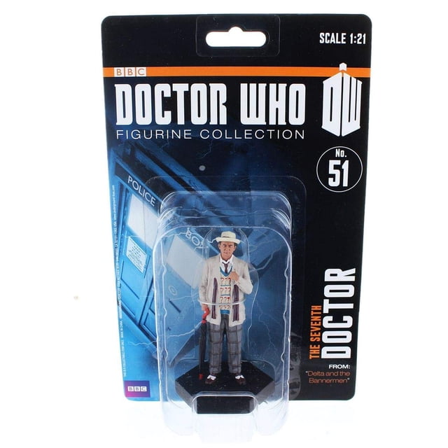 Figura de coleccionista Doctor Who: El séptimo doctor #50, 10 cm