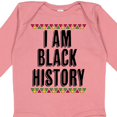 thumbnail image 4 of Inktastic I am Black History Month Boys or Girls Long Sleeve Baby Bodysuit, 4 of 5