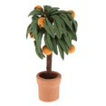 thumbnail image 1 of 1:12 casa de en miniatura árbol de de arcilla hecho en maceta para jardín micro ornamentos de paisaje (árbol ) CUTICAT Plantas en miniatura para casas de muñecas, 1 of 8
