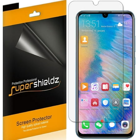 [6-Pack] Supershieldz for Huawei Honor 10 Lite Screen Protector, Anti-Bubble High Definition (HD) Clear Shield