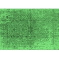 thumbnail image 1 of Ahgly Company Indoor Rectangle Oriental Emerald Green Industrial Area Rugs, 2' x 5', 1 of 4