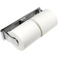 thumbnail image 4 of TrueCraftware- Dual Roll Locking Toilet Tissue Dispenser fits 4" Diameter Toilet Paper Roll Chrome Plated- Bathroom Toilet Paper Holder Wall Mounted Toilet Roll Holder for Bathroom Kitchen Washroom, 4 of 6