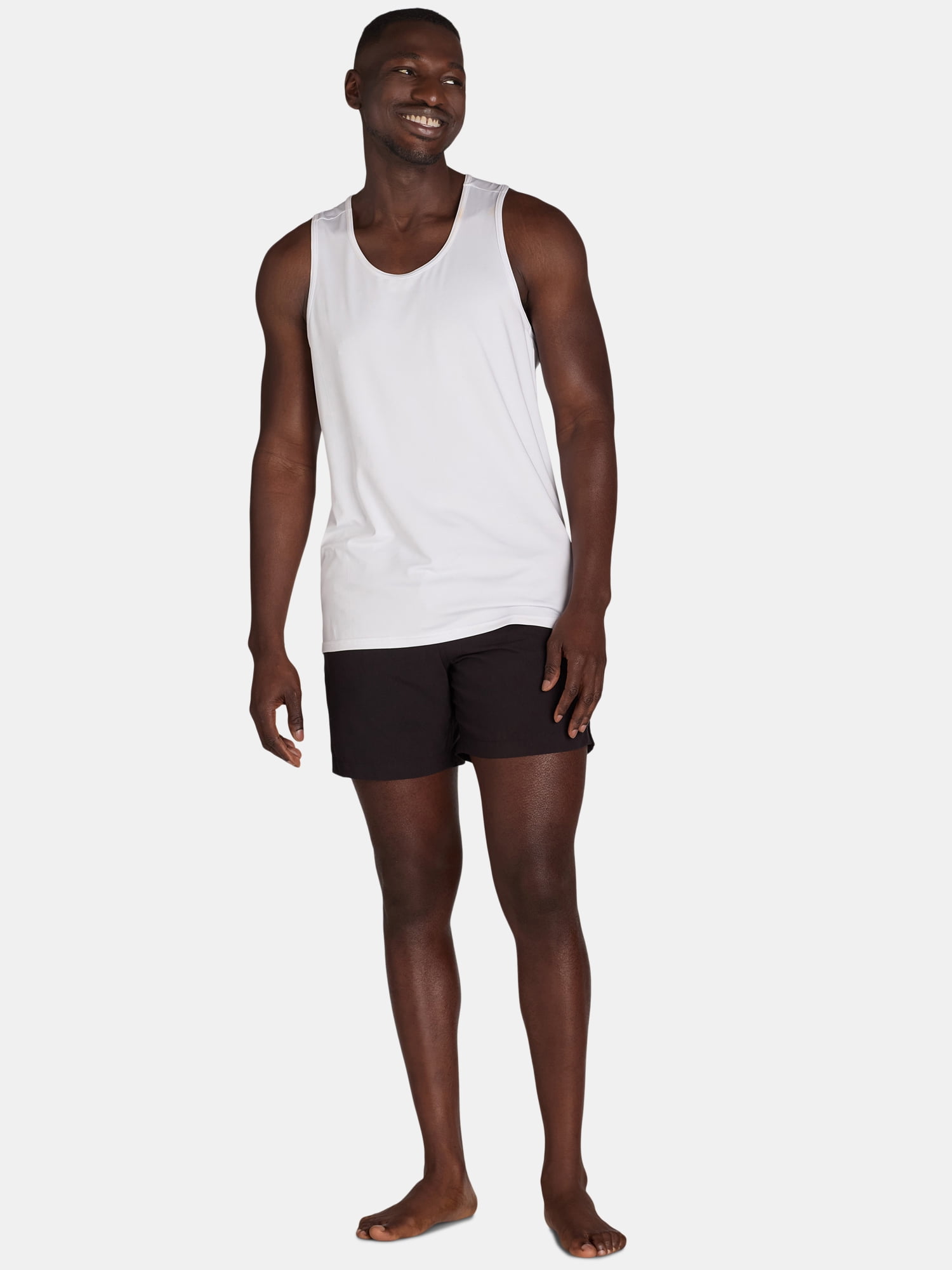 George Men's & Big Men's 2-Pack Swim Trunks, 6" Inseam, Sizes S-3XL