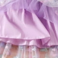 thumbnail image 6 of JUoaLXG Toddler Girls Casual Dresses Summer Meshsleeveless Suspenders Dance Party Princess Dress Outwear,Purple,2-3 Years, 6 of 6