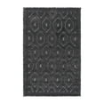 thumbnail image 3 of Unique Loom Outdoor Trellis Textured Collection Area Rug - Spatial (2' x 3' Rectangle Charcoal/Ivory), 3 of 7
