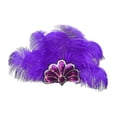 thumbnail image 3 of yuksok Feather Headdress Costume Decoration Accessories Fancy Dress Fascinator Headband, 3 of 9