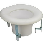 Mabis 522-1507-1900 Universal Plastic Raised Toilet Seat