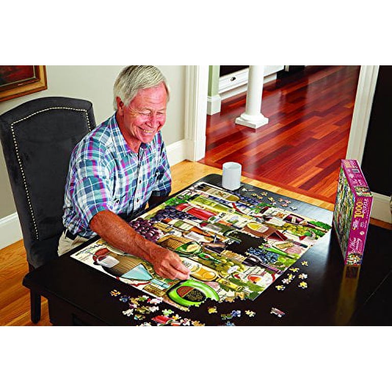 White Mountain Puzzles "Made In America" 1000-Piece Jigsaw Puzzle - 24x30 Inches, Family Fun